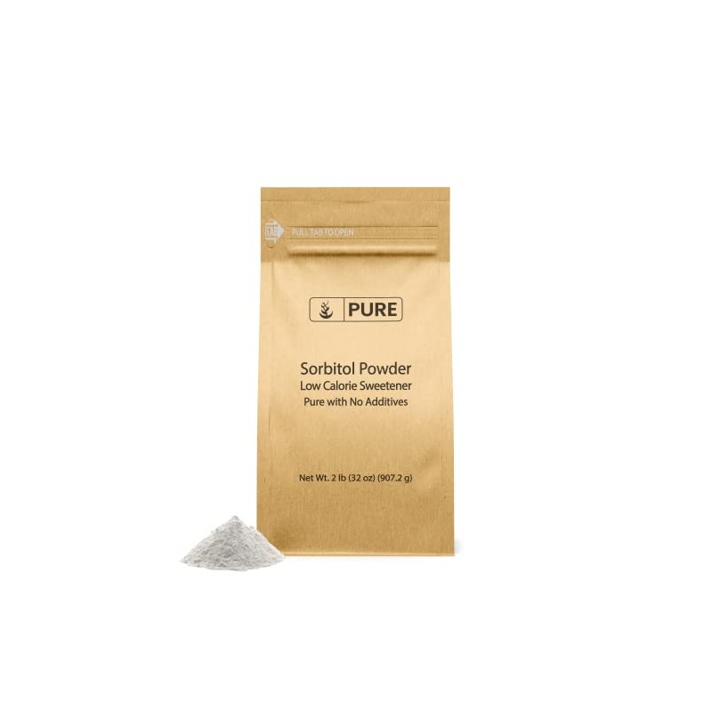 Pure Original Ingredients Sorbitol Powder (2 lb) Low Calorie Sweetener,
