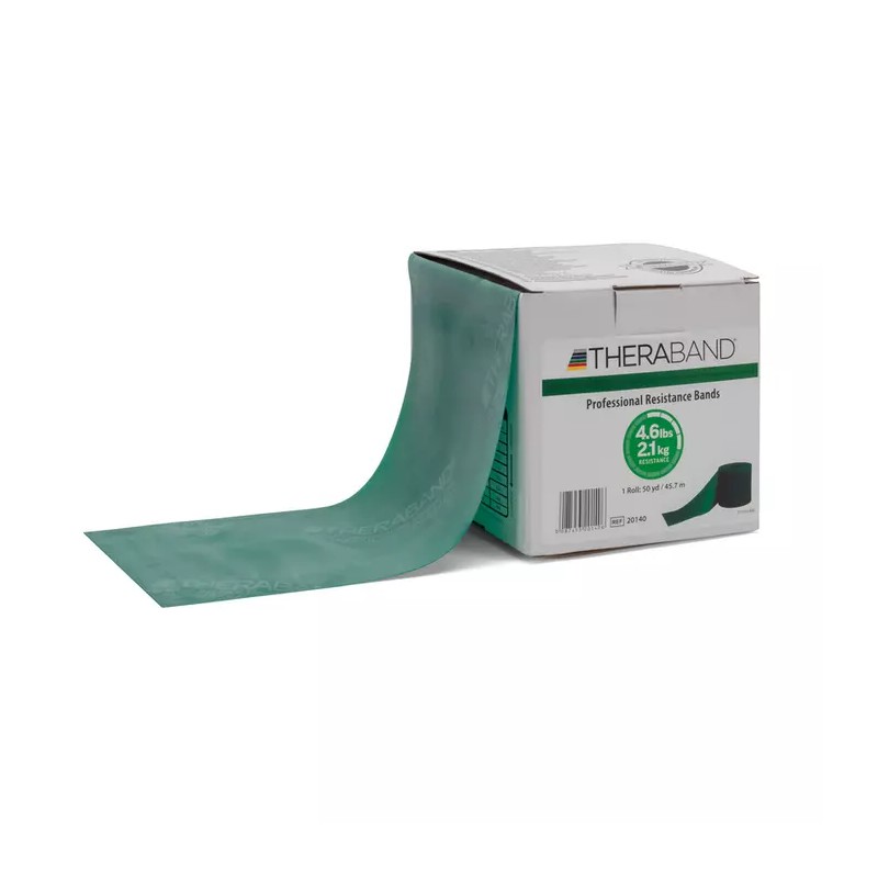 Theraband Professional Latex Resistance Bands, 50 Yard Roll - Tan: