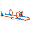 Hot Wheels Toy Car Track Set, Triple Loop Pack &