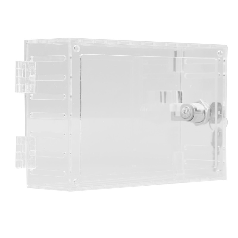 Thermostat Lock Box with 2 Keys Universal Clear Acrylic Plastic