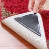 4-Piece Carpet Non-Slip Pad Set - Mat Gripper Fixers BL00830 100ea