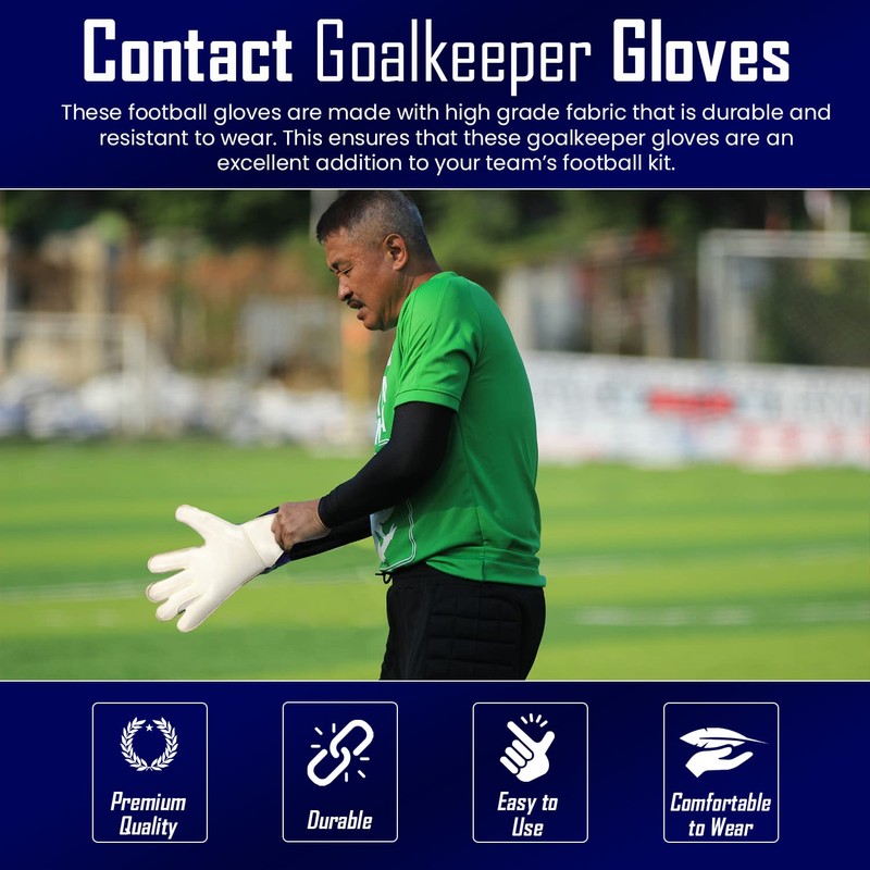 MODUS Pro Contact Goalkeeper Gloves | Goalie Goalkeeper Glove |