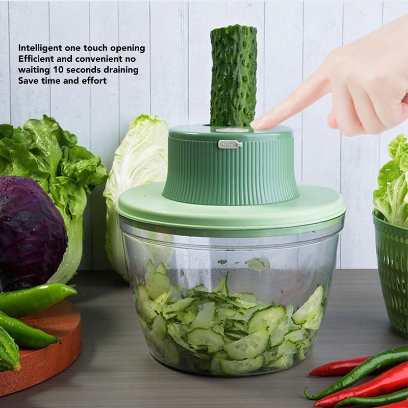 2 in 1 Electric Vegetable Cutter 1200rpm USB Charging Vegetable
