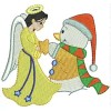 Threadart Embroidery Design Set - Snowmen(2) - 10 Designs -