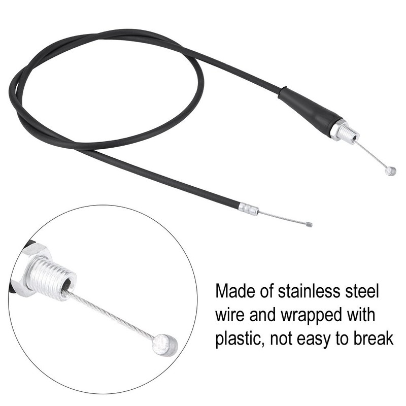 110cm Motorcycle Throttle Cable, Straight Head Throttle Oil Cable Line