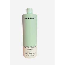 POPSUGAR NEW POPSUGAR Revitalizing Bubble Bath EUCALYPTUS, XL 900 mL Salon Spa Wife Mom
