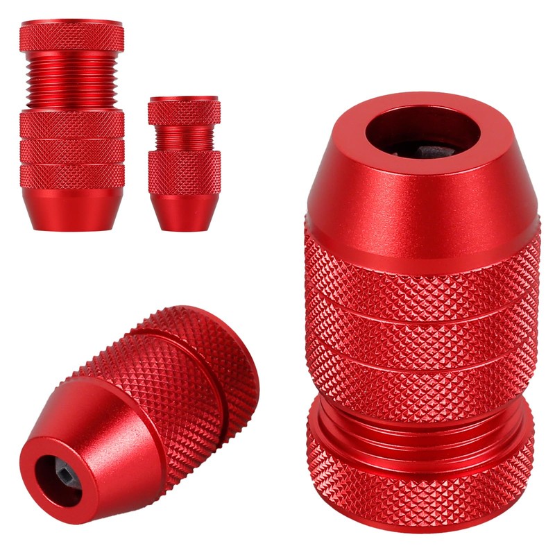 Abizarch 2Pcs Drill Depth Stop, Adjustable Drill Bit Stop Collar