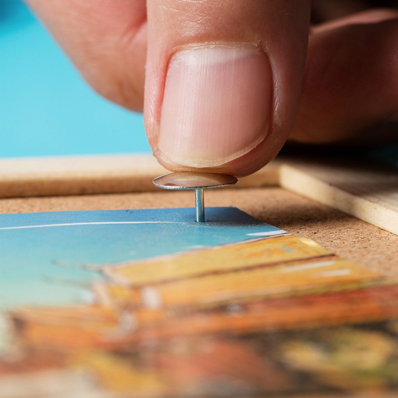 Mr. Pen Thumb Tack, Flat Push Pins, Silver Thumb Tacks,