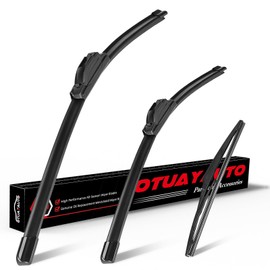 OTUAYAUTO Premium Windshield Wiper Blades - Replacement for Kia Sedona 15-21, Telluride 20-23 - Precision Fit, All-Weather Performance, Front and Rear Wiper Blades, J/U Hook - 26"+18"+12" (Pack of 3)