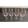 Stella Artois 4-Pack Original Gold Rim Glass Chalice 33cl