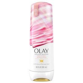 OLAY, Jabón Líquido Corporal, Hidratación con Vitamina B3, Notas de Rosa y Crema de Cereza, 591 ml