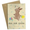 Mr. & Mrs. Panda Greeting Card Rabbit Egg Hunt -