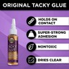 Aleene's Pegamento para Tela, Trial Tacky Pack, Transparente, 5pk, 1