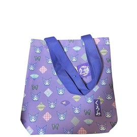 Morimoto Sangyo Sanrio Crepe Series Tote Bag (Clomi), Purple, Character Pattern, Shopping Bag, purple