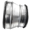 Intelmann Spiral Duct Pipe Reduction Diameter 125 to Diameter 100