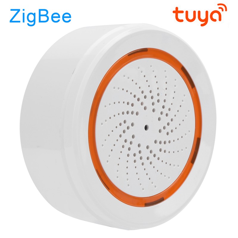 Smart Sensor for TUYA VoiceActivated Wireless AcoustoOptic Temperature Humidity 3