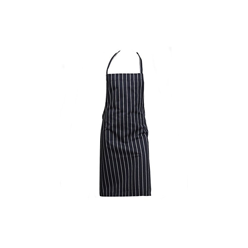 Zukeo Chef Pack of 5 Professional Woven Stripe Cotton Butchers