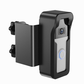 ZUMIMALL Anti-Theft Video Doorbell Mount, Heavy Duty Metal Doorbell Mounting Bracket Accessories for Houses, Apartments, Businesses, Easy Installation, Suitable for Most doorbells