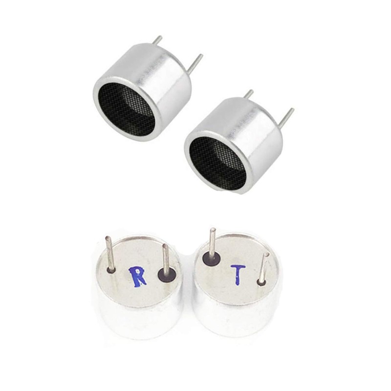 hiBCTR 20PCS TCT40-16R/T 16mm Split Ultrasonic Sensor Probe Kit -