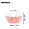 100pcs Cupcake Liners for Baking, Mini Foil Cupcake Cases Muffin