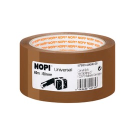 6 x Nopi stack tape brown 6x66mx50mm
