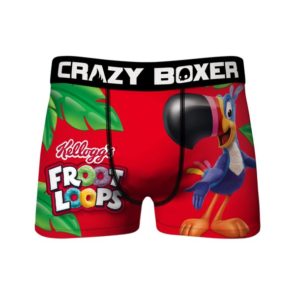 Crazy Boxers Kellogg's Froot Loops Toucan Sam Boxer Briefs XXLarge