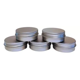 Meliars Envase Pomadera Aluminio De 30 Gramos (20 Piezas)