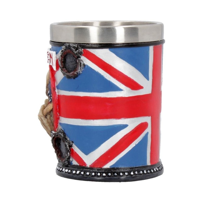 Nemesis Now B4126M8 Iron Maiden Bicchierino da liquore, 7 cm,