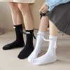 wlertcop 2 Pairs Couple Holding Hands Socks, Magnetic 3D Doll