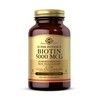 SOLGAR Solgar Biotin 5000 g Vegetable Capsules - Pack of