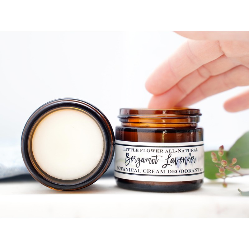 Natural Deodorant - Lavender Bergamot Cream Deodorant