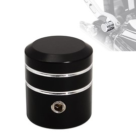 WOWTK Heel/Toe Shifter Shaft Cap Cover for Harley 1986-2017 FL Softail, 1988-2025 Touring Road King Road Glide Street Glide Electra Glide and 2008-later Trike Models,Black