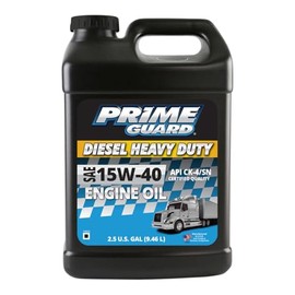 Prime Guard SAE 15W-40 CK4-2.5 Gallons (Pack of 1)