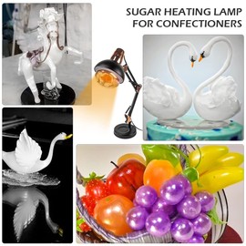 DUEBEL Sugar Heating Lamp: Essential Tool for Sugar Art Beginners, Bakers, and Confectioners - Perfect for Modeling Chocolate and Isomalt Heating - Affordable Option