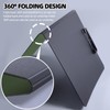 FRETONBA Clipboard Folder, A4 Foldable Clipboard with Horizontal and Vertical