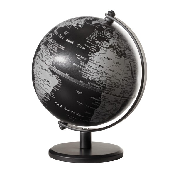 TROIKA Gagarin Mini Globe Diameter 13 cm Black Seas &