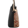 FashionPuzzle Leopard Print Small Dome Crossbody with Chain Strap (Classic