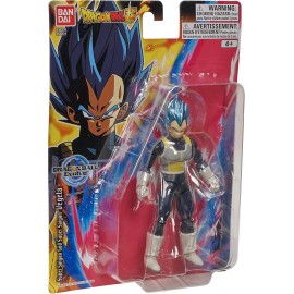 Bandai Dragon Ball Super: Dragonball Evolve -  Super Saiyan Blue Vegeta Action Figure
