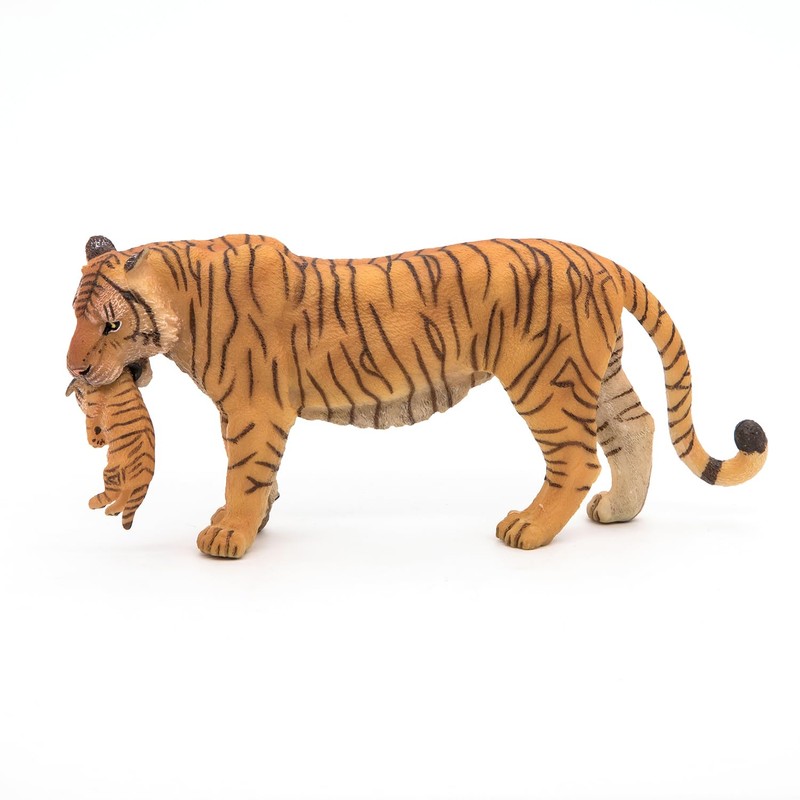 Papo Tigress with Cub Toy Figure Set Playset