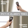 NANWEI Cortinas Blackout con Aislamiento Térmico para Estar/Recámara Ventana, con