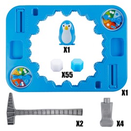 DR.DUDU Ice Breaker Game Save Penguin On Ice Block Family Funny Game Penguin Trap Activate Game Children's Day Gifts