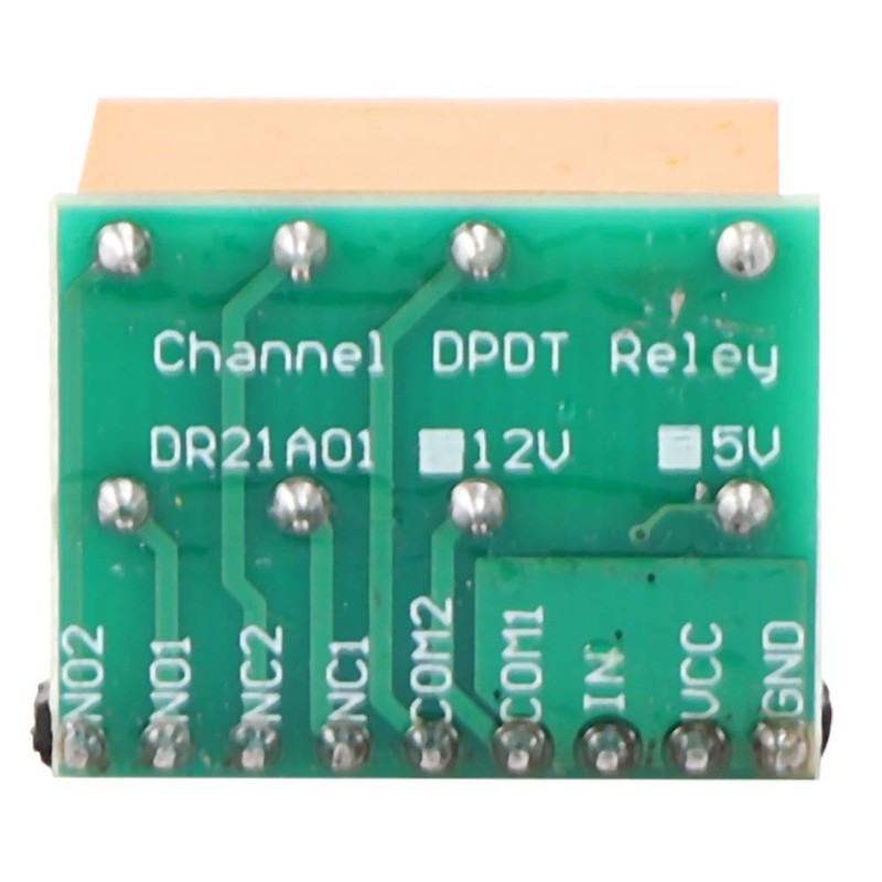 DR21A01 DC 5V DPDT Relay Polarity Reversal Switch Board, Relay