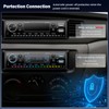 1 DIN Car Radio with Bluetooth, Single DIN Media Player