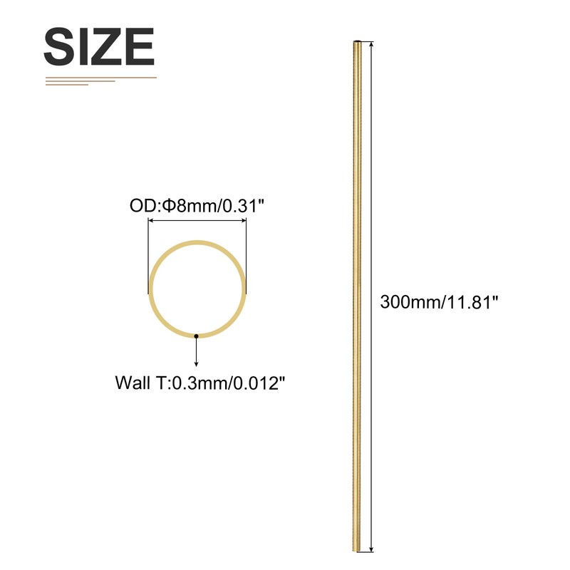 DTGN 8 mm x 0.3 mm x 300 mm (AD