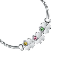 MORELLATO Drops Steel Bracelets for Women Crystal SCZ1283, Alloy Steel, Crystal