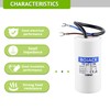 BOJACK 70 uF 450V AC 70 MFD CBB60 Wire Lead