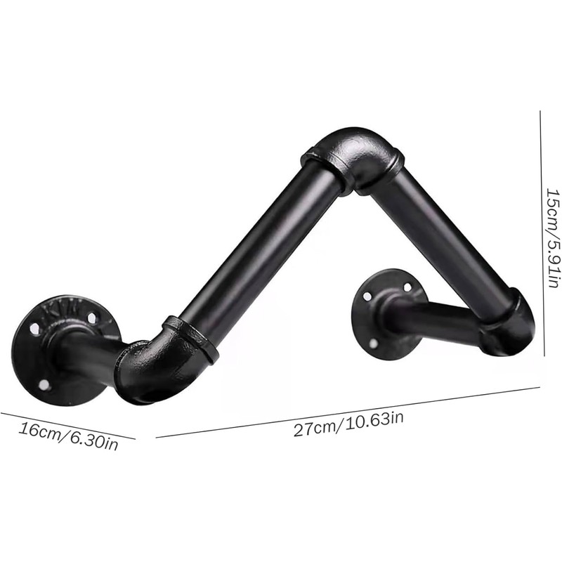Soporte de Manguera Heavy Duty de Metal Ajustable – Montaje