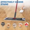 Upgraded Flat Mop Pads Compatible with O-Cedar H2prO Flat Mop