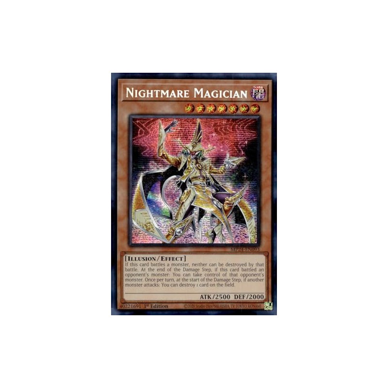 Nightmare Magician - MP24-EN093 - Prismatic Secret Rare - 1st