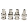 4pcs BNC Male to RCA Female Coaxial Adapter BNC RCA